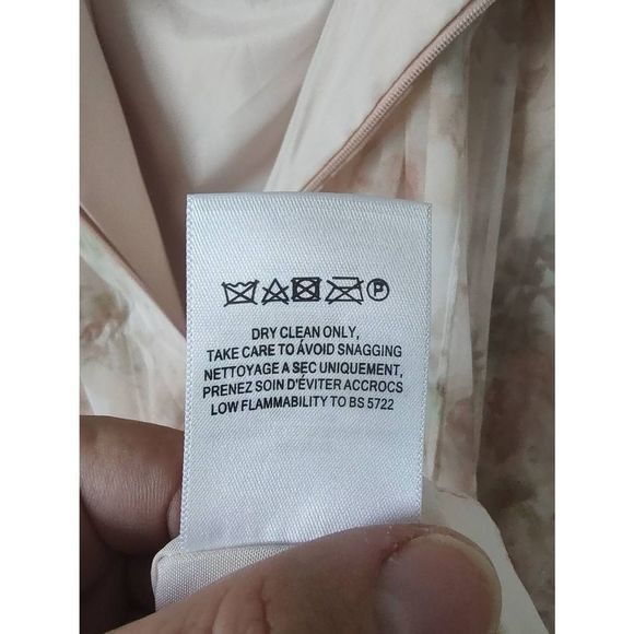 Jenny Yoo Nyla blush convertible A-line floor length dress size 14 NWT - Picture 14 of 15